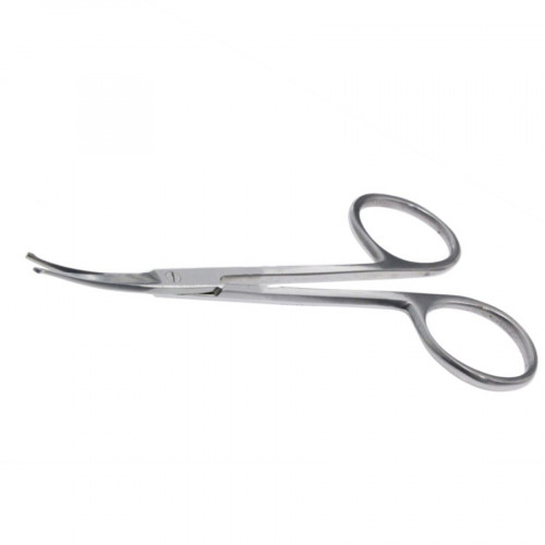 EYE SCISSORS GERMAN S S 10CM CURVED