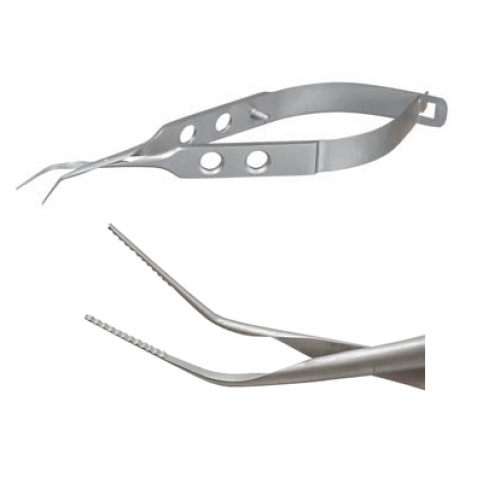 DISPOSABLE LENTICULE EXTRACTION FORCEPS
